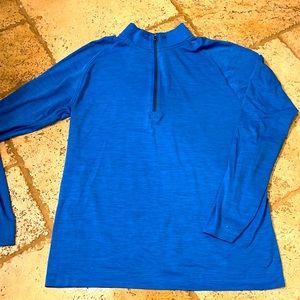 Lululemon Men’s Top Training shirt large zip front